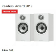 Bowers & Wilkins 607 -    What Hi-Fi? Sound and Vision  2019 
